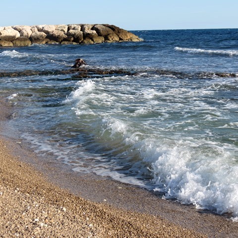 Corniche plage de Sausset-les-Pins