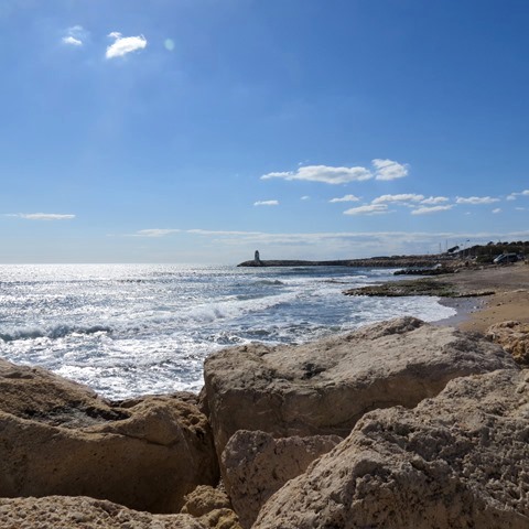 Corniche plage de Sausset-les-Pins