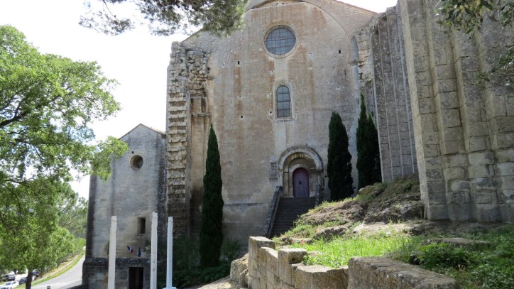 Location Sausset visite de l'abbaye de Montmajour