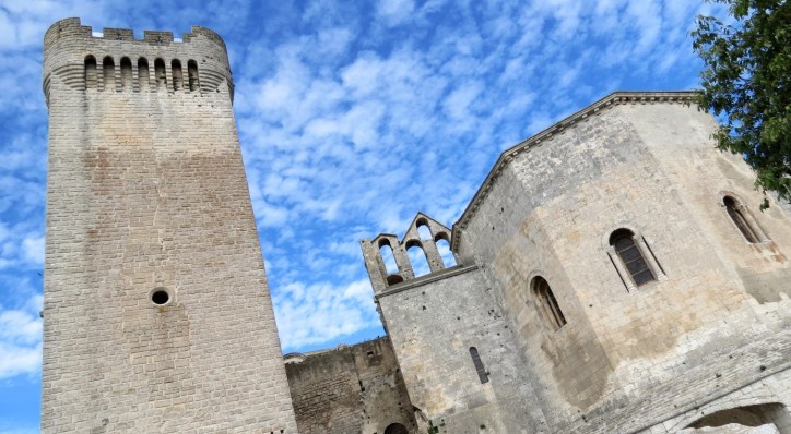 Location Sausset visite de l'abbaye de Montmajour