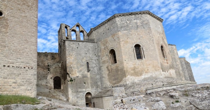 Location Sausset visite de l'abbaye de Montmajour