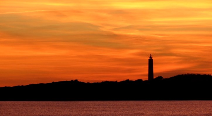 Coucher de soleil plage de la Sainte-Croix à Sausset-les-Pins